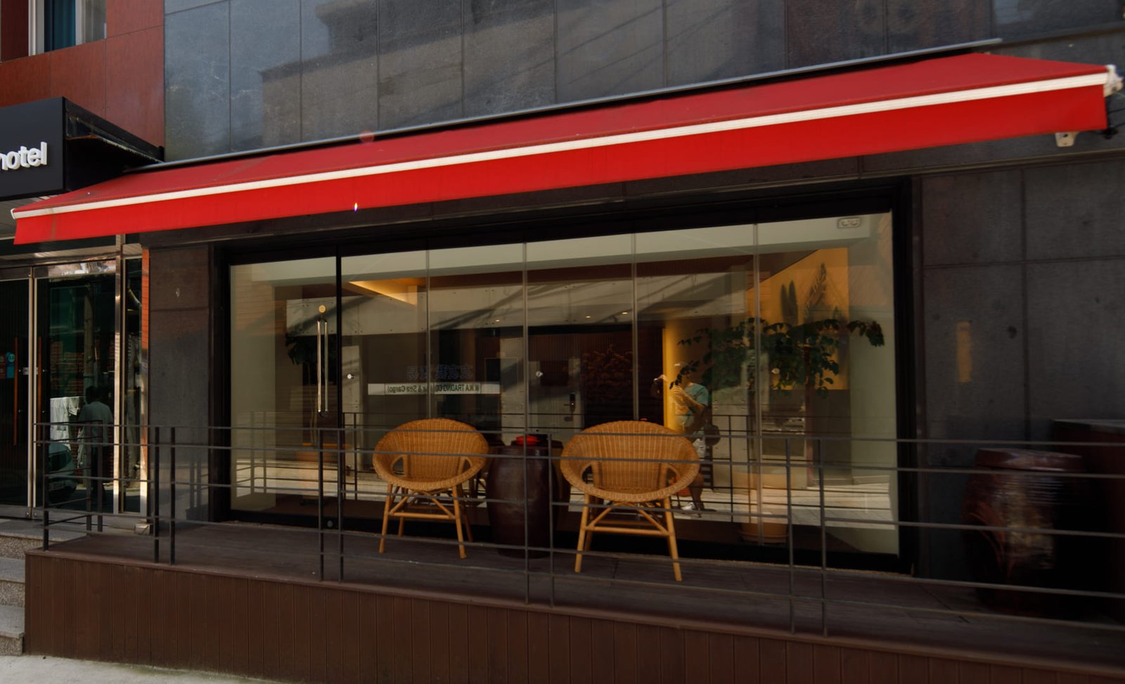 Lobby terrasse